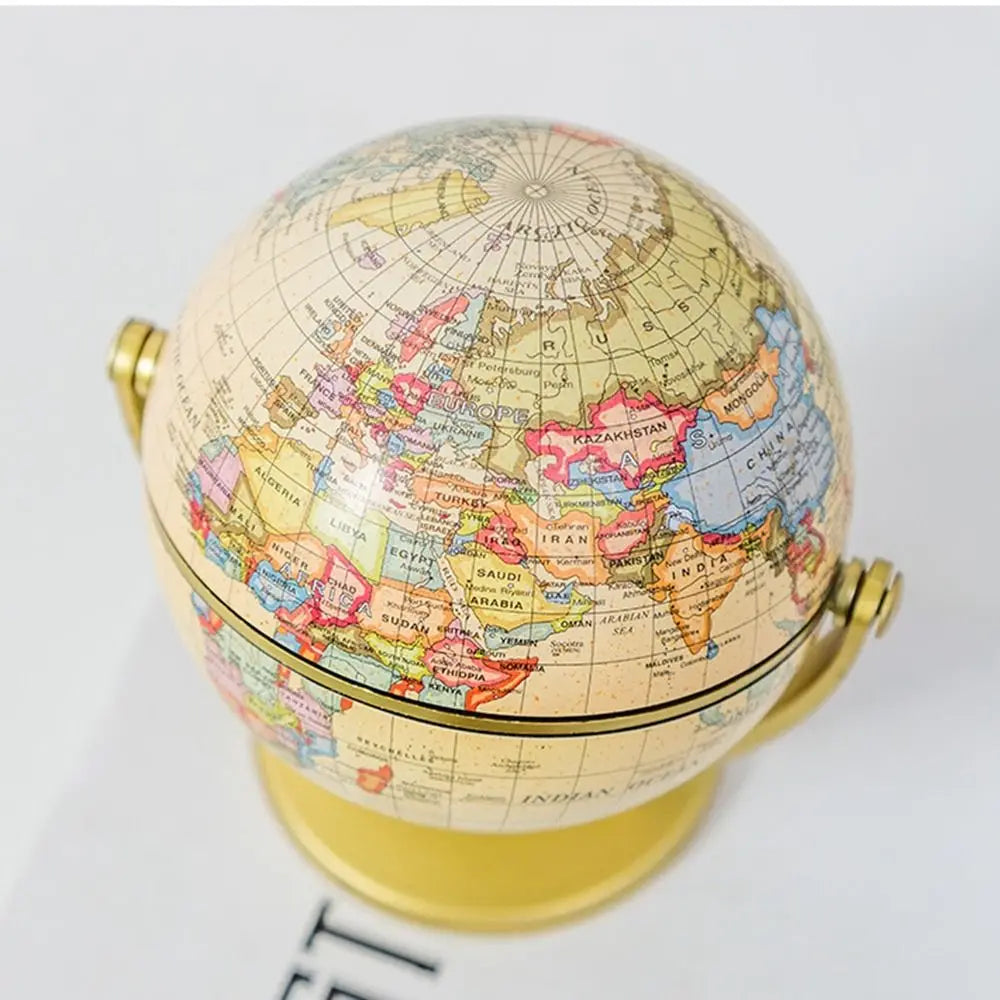 Creative Globe Small Ornament Retro Mini World Universal Ball